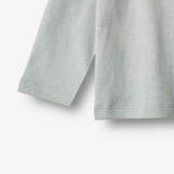 Wheat Main Rippstrick-T-Shirt L/S Milo T-Shirt 9567 soft rain