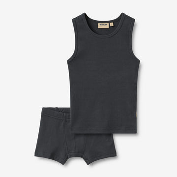 Wheat Main Rippunterwäsche Louis Underwear 1432 navy