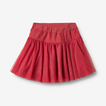 Wheat Main Rock Tüll Skirt 9697 red cherry