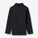 Wheat Wool  Rollkragen-Shirt mit Merinowolle Jersey Tops and T-Shirts 1432 navy