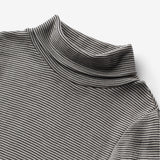 Wheat SMU Rollkragen-Shirt mit Merinowolle Aksel Jersey Tops and T-Shirts 1433 navy stripe