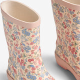 Wheat Footwear Rubber Boot Muddy Rubber Boot 9597 flowers and seashells