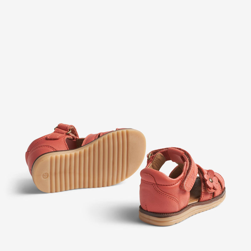 Wheat Footwear Sandalen Himmel Blume Prewalker Sandals 9454 coral