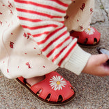 Wheat Footwear Sandalen Lowe Prewalker Sandals 9454 coral