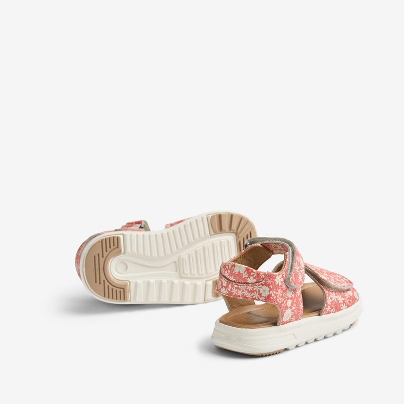 Wheat Footwear Sandalen Mille Sandal 9422 coral flowers