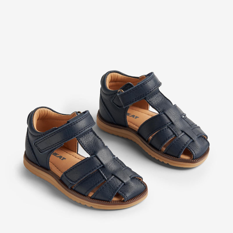 Wheat Footwear Sandalen Sky Prewalker Sandals 1432 navy