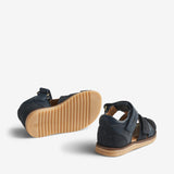 Wheat Footwear Sandalen Sky Prewalker Sandals 1433 navy stripe