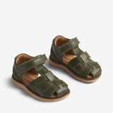 Wheat Footwear Sandalen Sky Prewalker Sandals 4140 green