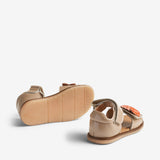 Wheat Footwear Sandalen Uma Sandal 2076 red beige