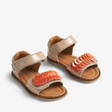 Wheat Footwear Sandalen Uma Sandal 2076 red beige