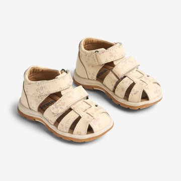 Wheat Footwear Sandalen frei Sandal 9632 barely apricot flowers