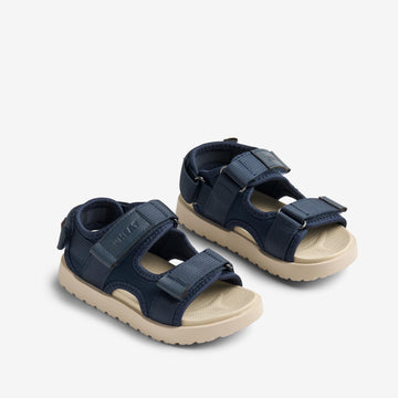 Wheat Footwear Sandalette Mandy Sandal 1432 navy