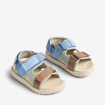 Wheat Footwear Sandalette Mandy Sandal 3217 green pool