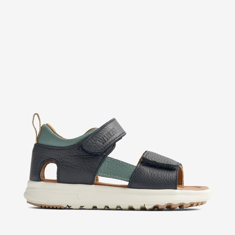 Wheat Footwear Sandalette Maxie Sandal 1432 navy