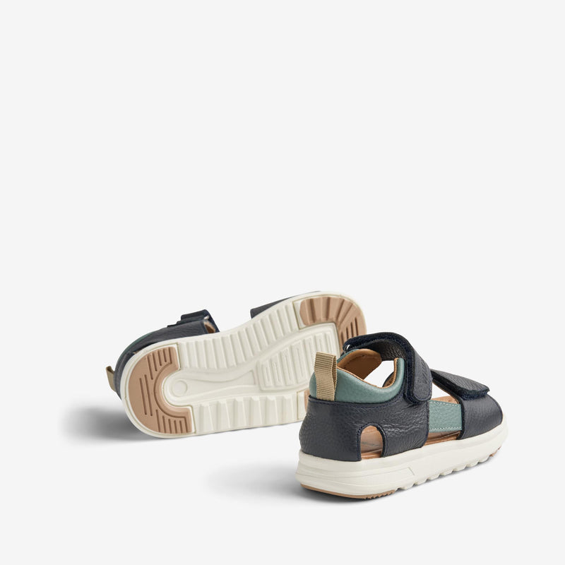 Wheat Footwear Sandalette Maxie Sandal 1432 navy