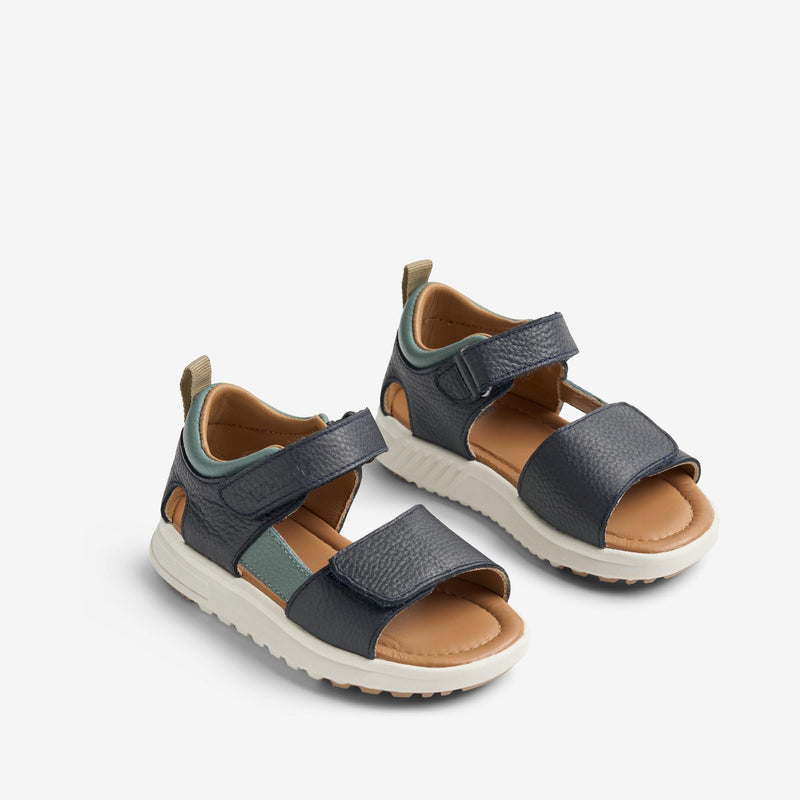 Wheat Footwear Sandalette Maxie Sandal 1432 navy