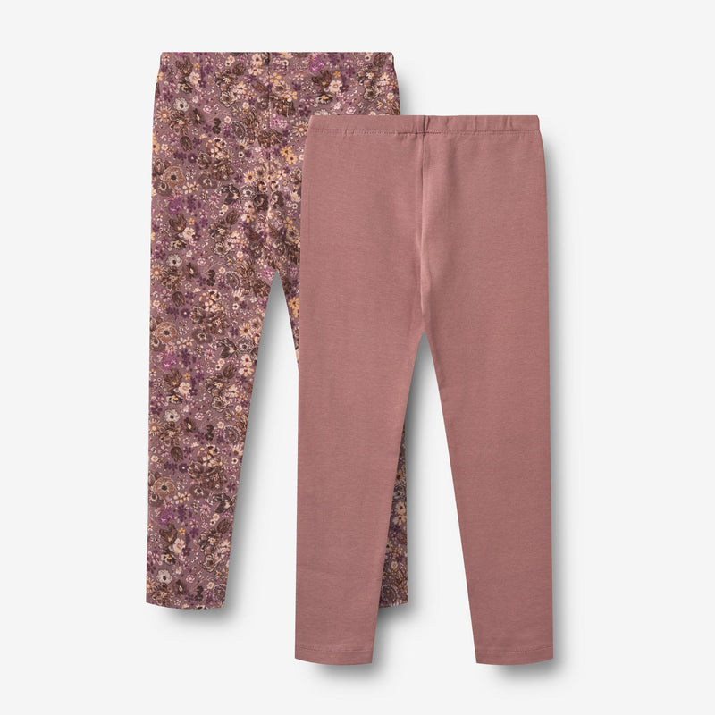 Wheat Main Satz von 2 Jersey Leggings Jules Leggings 1347 lavender flowers