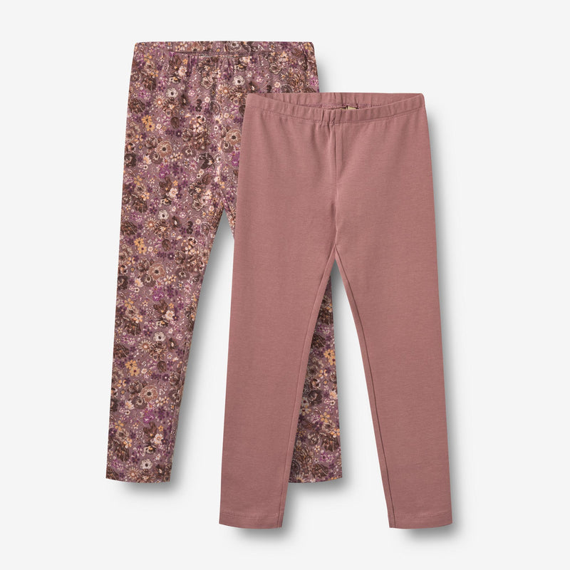 Wheat Main Satz von 2 Jersey Leggings Jules Leggings 1347 lavender flowers