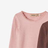 Wheat Main 2'er-Pack Langarm-T-Shirt Reese Jersey Tops and T-Shirts 1189 rose frost eggplant