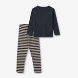 Wheat Main Schlafanzug Baloo Home 1432 navy