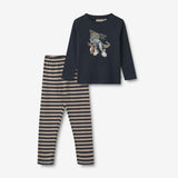 Wheat Main Schlafanzug Baloo Home 1432 navy