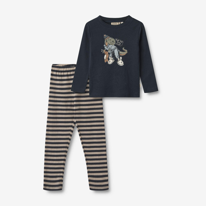 Wheat Main Schlafanzug Baloo Home 1432 navy