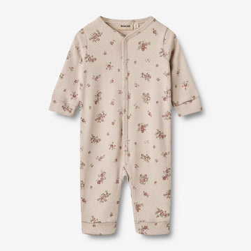 Wheat Main Schlafanzug Nikola | Baby Jumpsuits 1359 pale lilac flowers