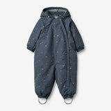 Wheat Outerwear Schneeanzug Adi Outdoor Suit 9534 greyblue letters