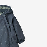 Wheat Outerwear Schneeanzug Adi Outdoor Suit 9534 greyblue letters