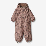 Wheat Outerwear Schneeanzug Adi Tech | Baby Snowsuit 2474 rose dawn flowers