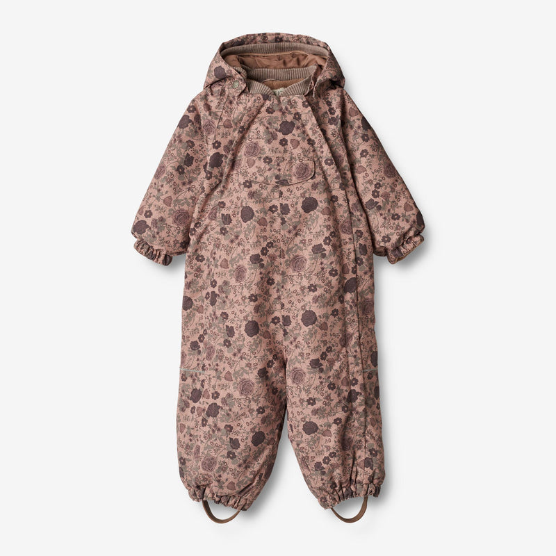 Wheat Outerwear Schneeanzug Adi Tech | Baby Snowsuit 2474 rose dawn flowers