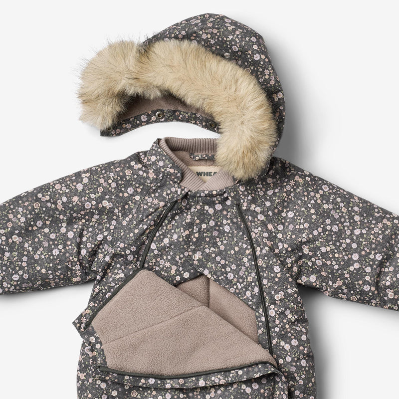 Wheat Outerwear Schneeanzug Nickie Outdoor Suit 9528 black sea open flowers