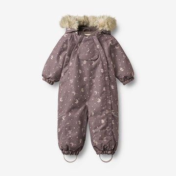 Wheat Outerwear Schneeanzug Nickie Outdoor Suit 9675 plum truffle stars