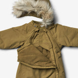 Wheat Outerwear Schneeanzug Nickie Tech | Baby Snowsuit 4101 dry moss