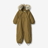 Wheat Outerwear Schneeanzug Nickie Tech | Baby Snowsuit 4101 dry moss