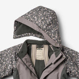 Wheat Outerwear Schneesanzug Kallo Outdoor Suit 9528 black sea open flowers