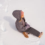 Wheat Outerwear Schneesanzug Kallo Outdoor Suit 9528 black sea open flowers