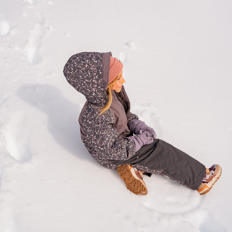 Wheat Outerwear Schneesanzug Kallo Outdoor Suit 9528 black sea open flowers