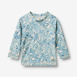 Wheat Main Schwimm-T-Shirt Dilan T-Shirt 9635 blue palm