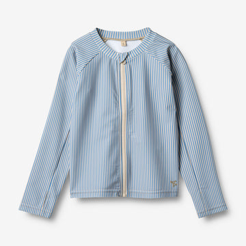Wheat Main Schwimm-T-Shirt L/S Ada T-Shirt 9580 blue swim stripe