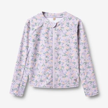 Wheat Main Schwimm-T-Shirt L/S Ada T-Shirt 9605 purple light petunias