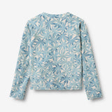Wheat Main Schwimm-T-Shirt L/S Ada T-Shirt 9635 blue palm