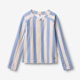 Wheat Main Schwimm-T-Shirt L/S Ada T-Shirt 9732 bold blue stripe