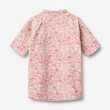 Wheat Main Schwimm-T-Shirt S/S Jackie T-Shirt 2526 powder flowers and seashells