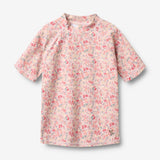 Wheat Main Schwimm-T-Shirt S/S Jackie T-Shirt 2526 powder flowers and seashells