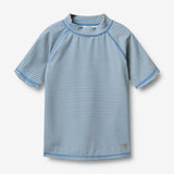 Wheat Main Schwimm-T-Shirt S/S Jackie T-Shirt 9580 blue swim stripe