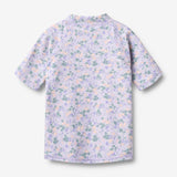 Wheat Main Schwimm-T-Shirt S/S Jackie T-Shirt 9605 purple light petunias