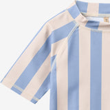 Wheat Main Schwimm-T-Shirt S/S Jackie T-Shirt 9732 bold blue stripe