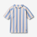 Wheat Main Schwimm-T-Shirt S/S Jackie T-Shirt 9732 bold blue stripe