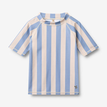 Wheat Main Schwimm-T-Shirt S/S Jackie T-Shirt 9732 bold blue stripe